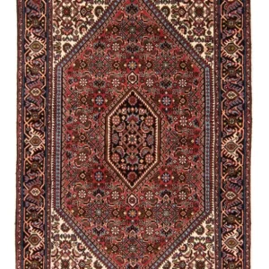 Perski dywan - Bijar - Royal - 140 x 82 cm - czerwony