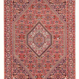 Perski dywan - Bijar - Royal - 142 x 84 cm - czerwony