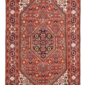 Perski dywan - Bijar - Royal - 145 x 84 cm - czerwony