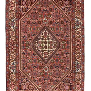 Perski dywan - Bijar - Royal - 151 x 82 cm - czerwony