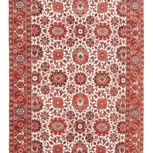 Perski dywan - Bijar - Royal - 177 x 110 cm - kremowy