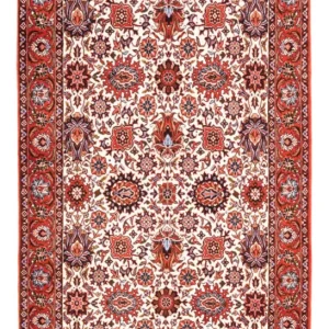 Perski dywan - Bijar - Royal - 182 x 108 cm - kremowy