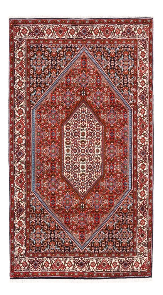 Perski dywan - Bijar - Royal - 182 x 110 cm - czerwony
