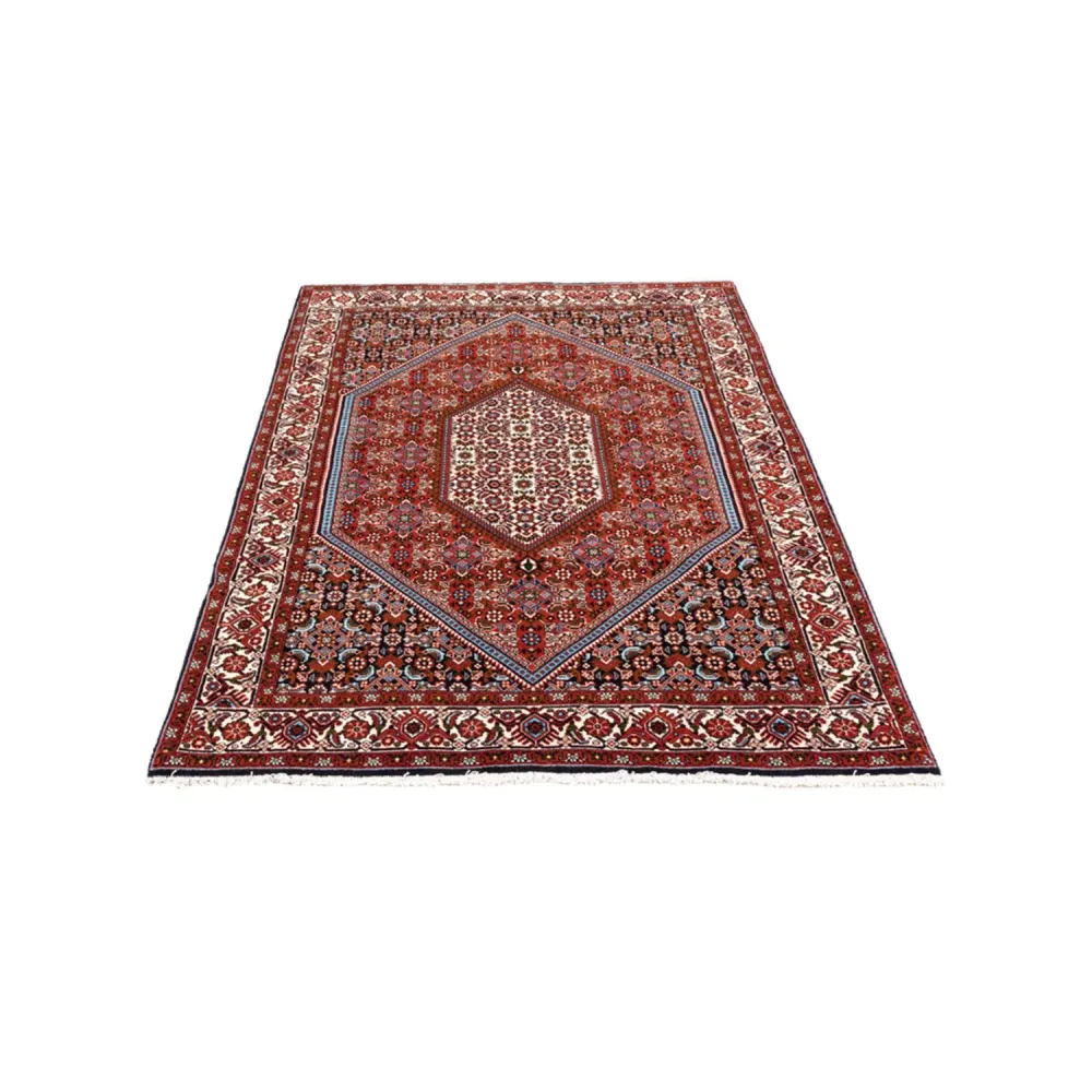 Perski dywan - Bijar - Royal - 182 x 110 cm - czerwony