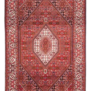 Perski dywan - Bijar - Royal - 183 x 110 cm - czerwony