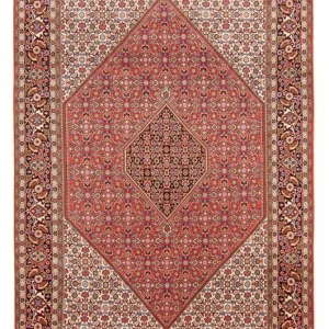 Perski dywan - Bijar - Royal - 294 x 200 cm - czerwony