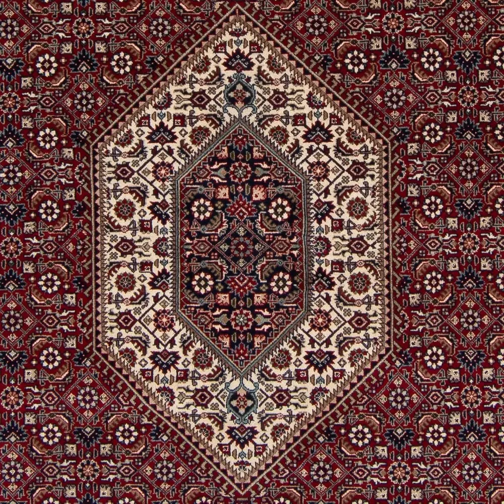 Perski dywan - Bijar - Royal - 297 x 202 cm - ciemna czerwień