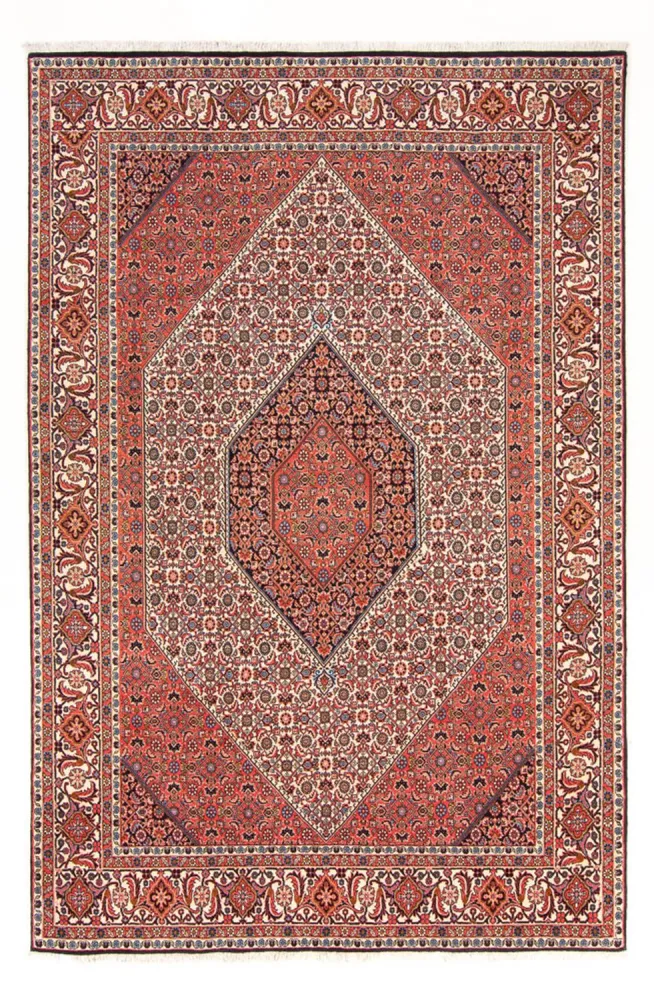 Perski dywan - Bijar - Royal - 303 x 200 cm - czerwony