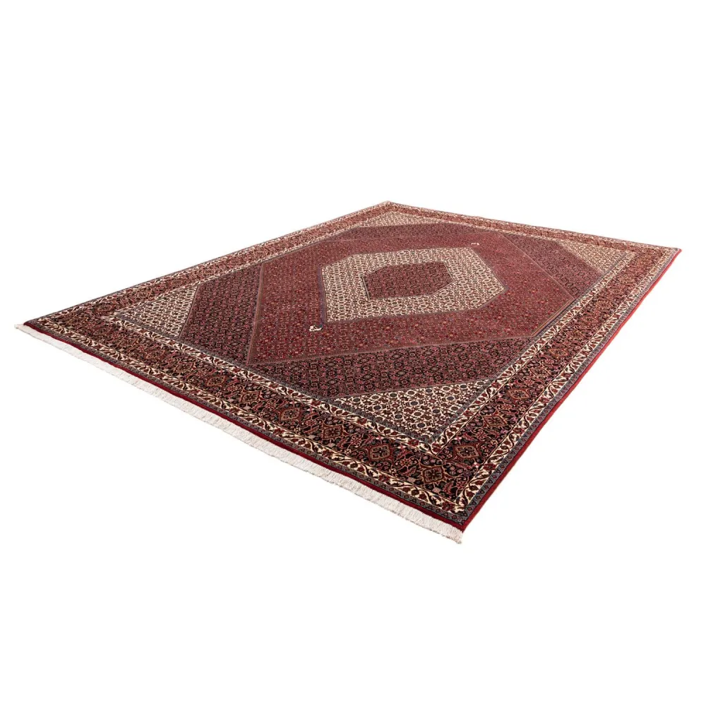 Perski dywan - Bijar - Royal - 340 x 254 cm - czerwony