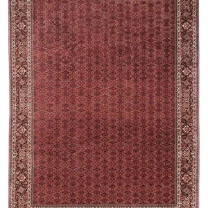 Perski dywan - Bijar - Royal - 350 x 252 cm - czerwony