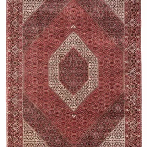 Perski dywan - Bijar - Royal - 350 x 252 cm - czerwony