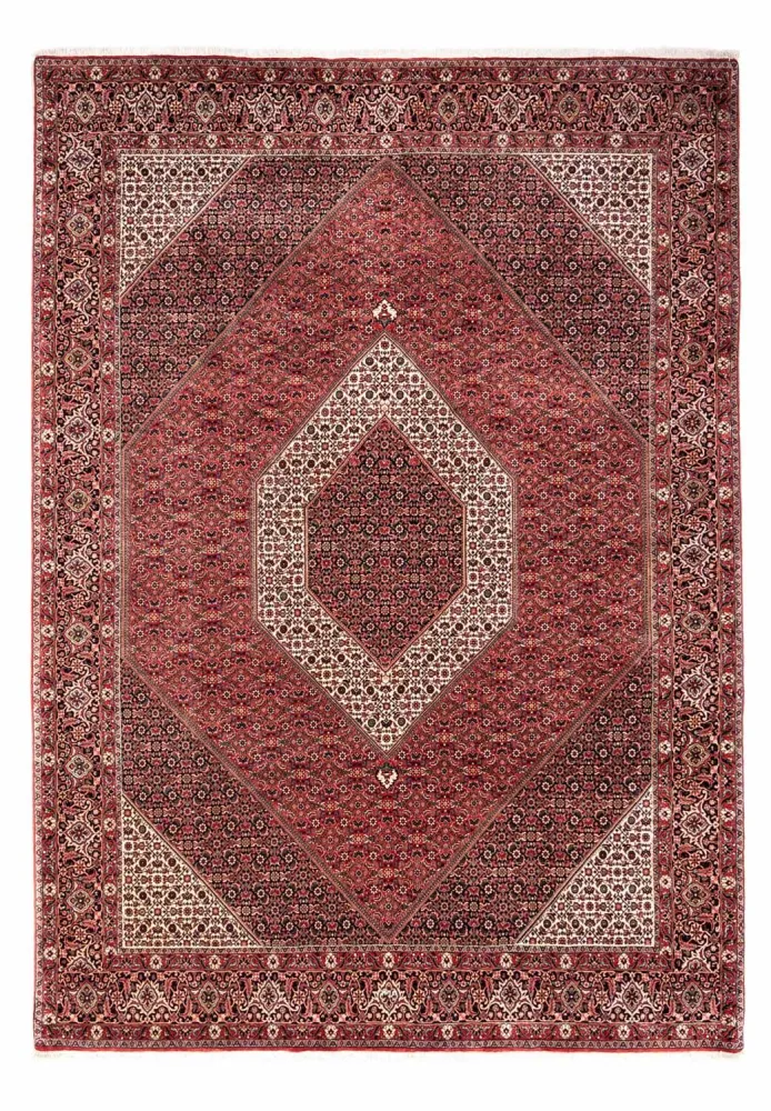 Perski dywan - Bijar - Royal - 350 x 252 cm - czerwony