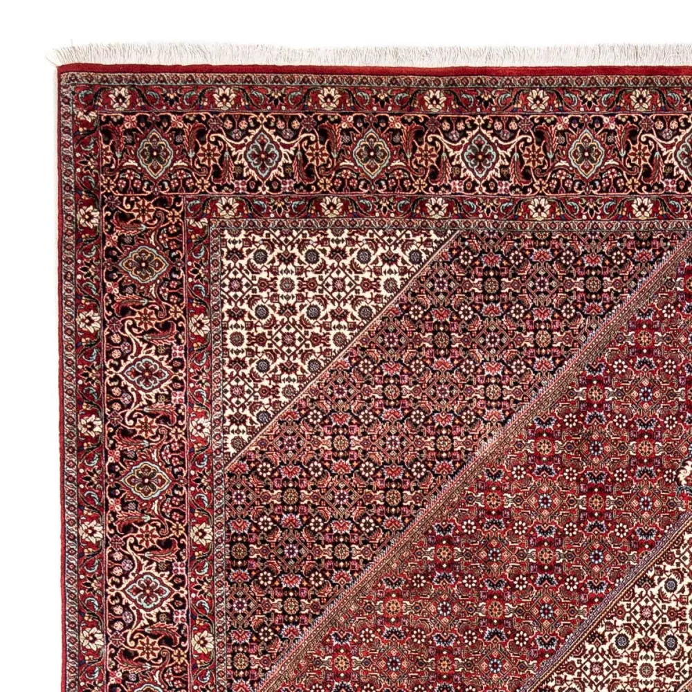 Perski dywan - Bijar - Royal - 352 x 254 cm - czerwony