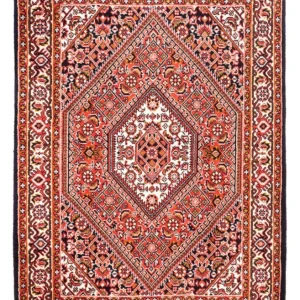 Perski dywan - Bijar - Royal - 98 x 70 cm - czerwony