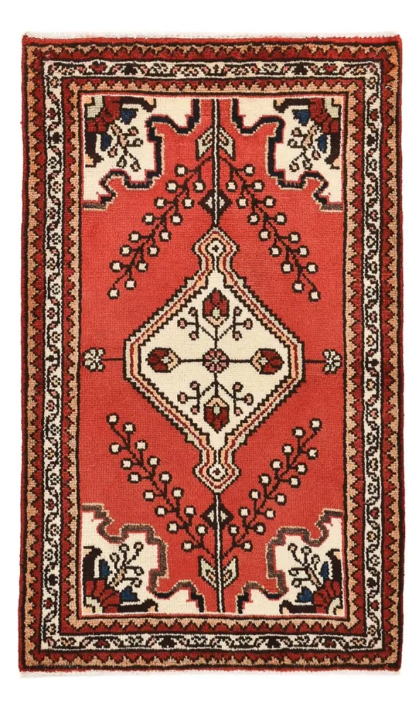 Perski dywan - Nomadyczny - 100 x 60 cm - czerwony