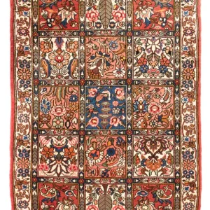 Perski dywan - Nomadyczny - 100 x 64 cm - wielokolorowy