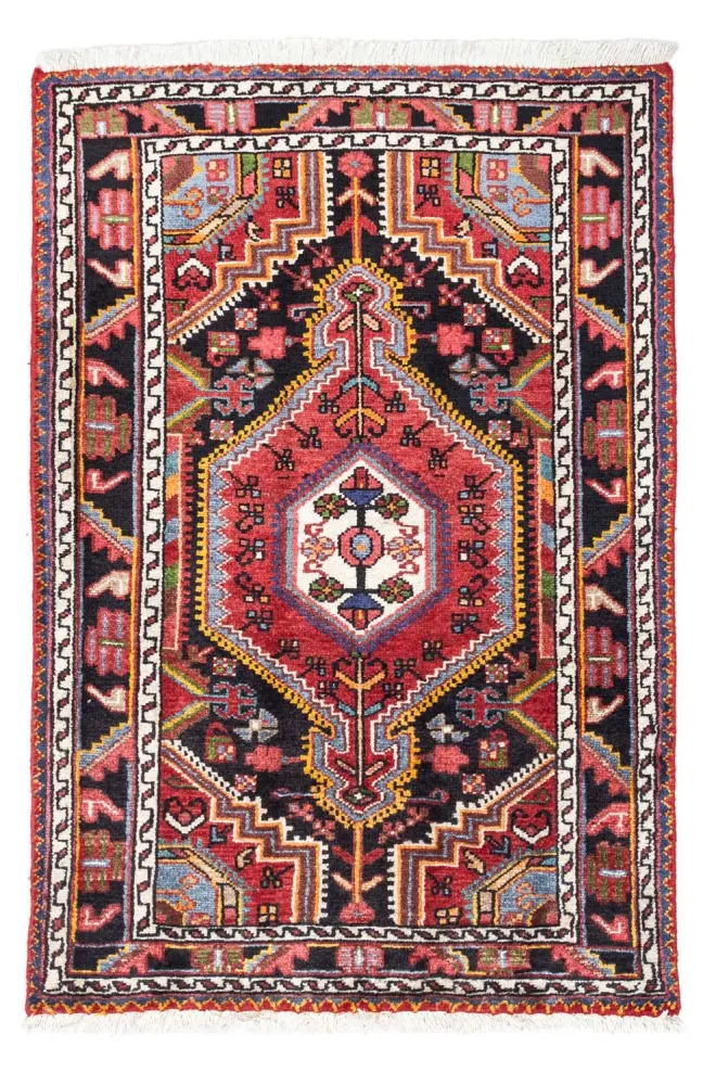 Perski dywan - Nomadyczny - 117 x 77 cm - jasna czerwień