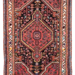 Perski dywan - Nomadyczny - 118 x 75 cm - czerwony
