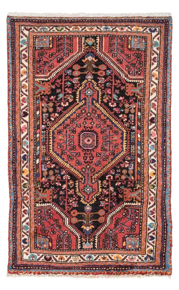 Perski dywan - Nomadyczny - 118 x 75 cm - czerwony