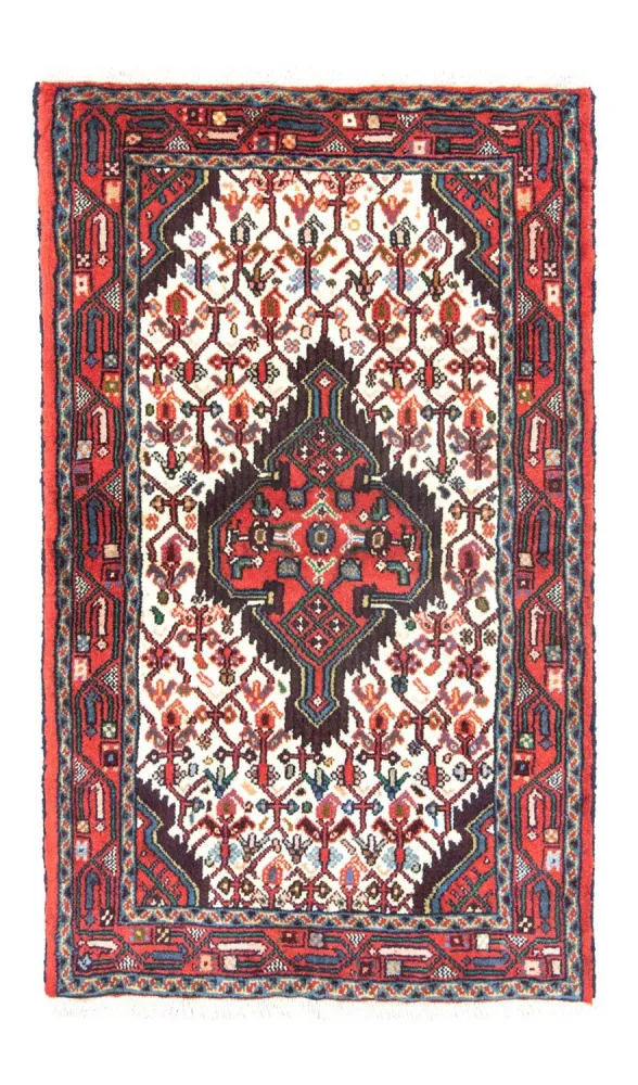 Perski dywan - Nomadyczny - 120 x 75 cm - czerwony