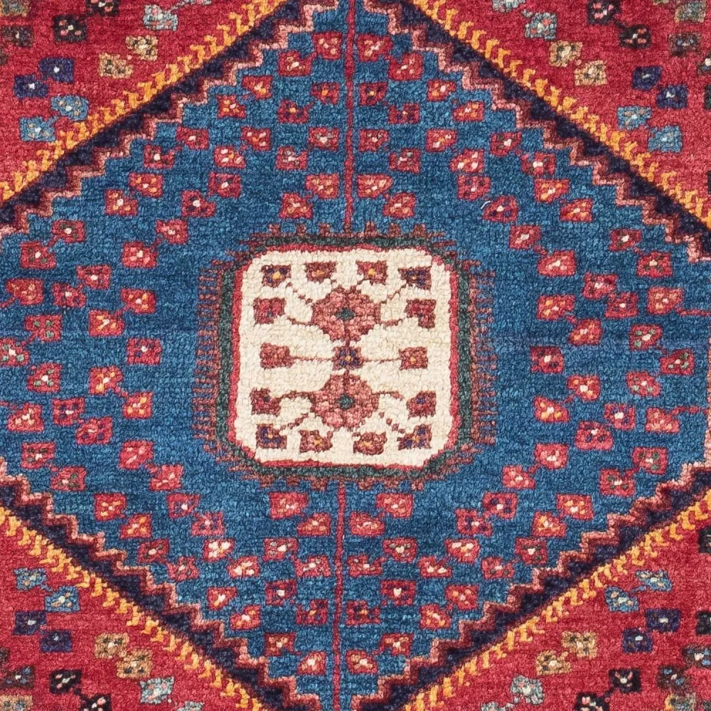 Perski dywan - Nomadyczny - 120 x 81 cm - niebieski