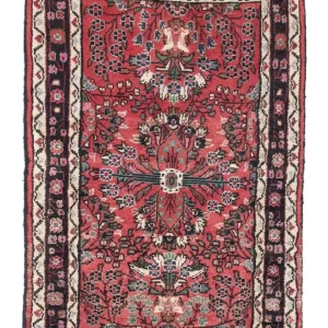 Perski dywan - Nomadyczny - 121 x 79 cm - czerwony