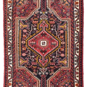 Perski dywan - Nomadyczny - 122 x 85 cm - czerwony