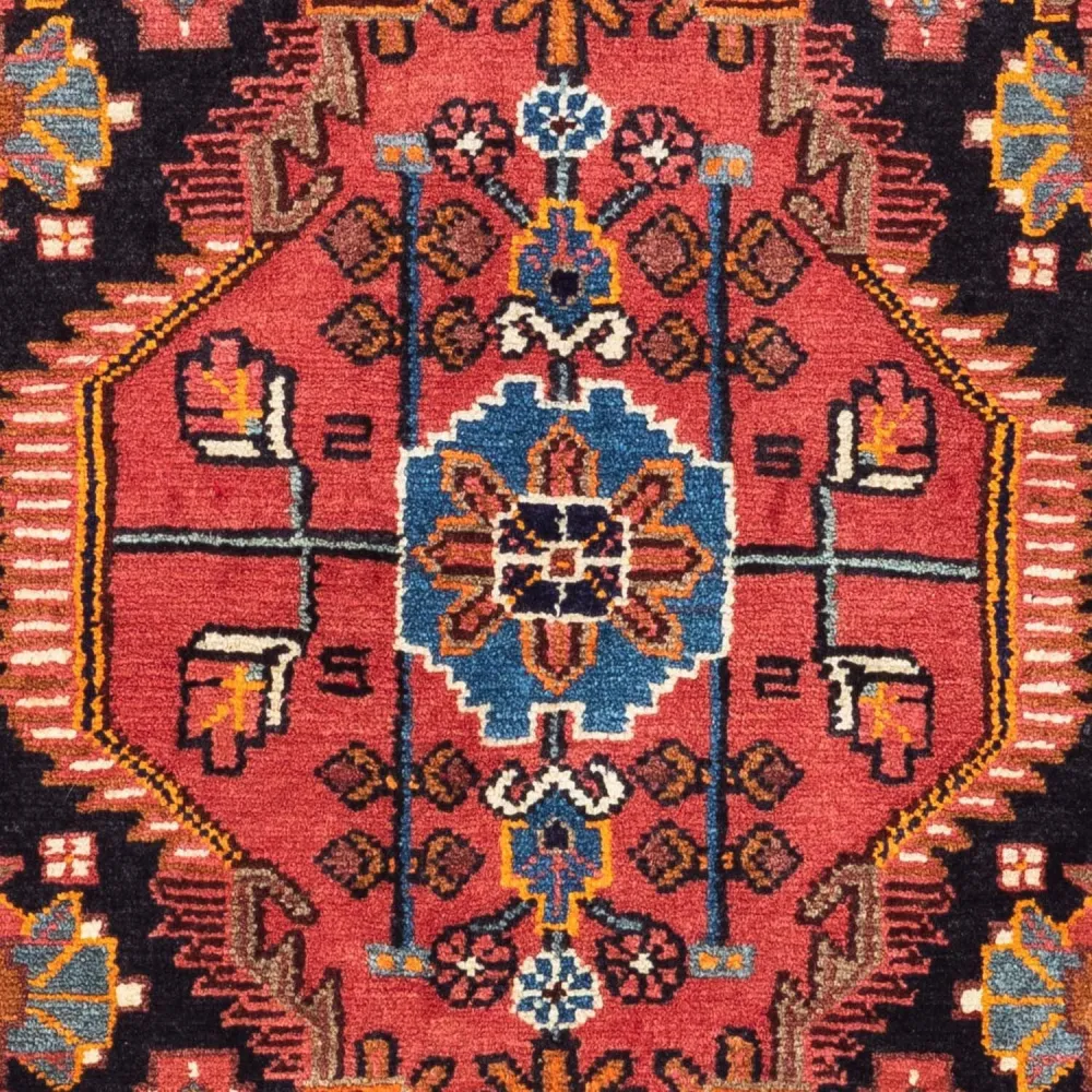 Perski dywan - Nomadyczny - 122 x 80 cm - jasna czerwień