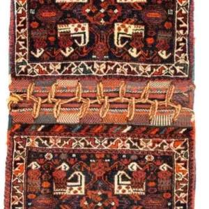 Perski dywan - Nomadyczny - 123 x 68 cm - wielokolorowy