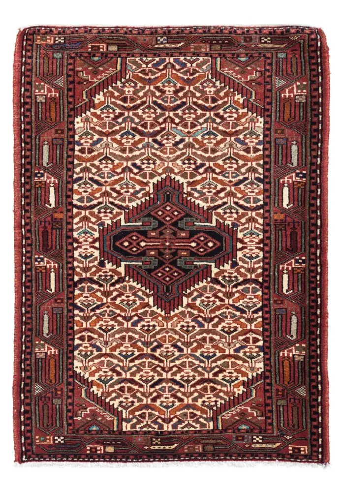 Perski dywan - Nomadyczny - 125 x 80 cm - beżowy