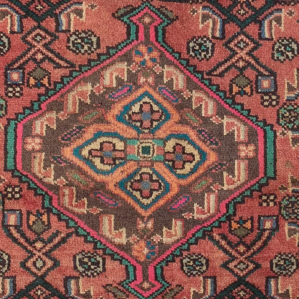 Perski dywan - Nomadyczny - 125 x 80 cm - jasna czerwień