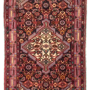Perski dywan - Nomadyczny - 125 x 73 cm - jasna czerwień
