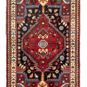 Perski dywan - Nomadyczny - 125 x 75 cm - niebieski