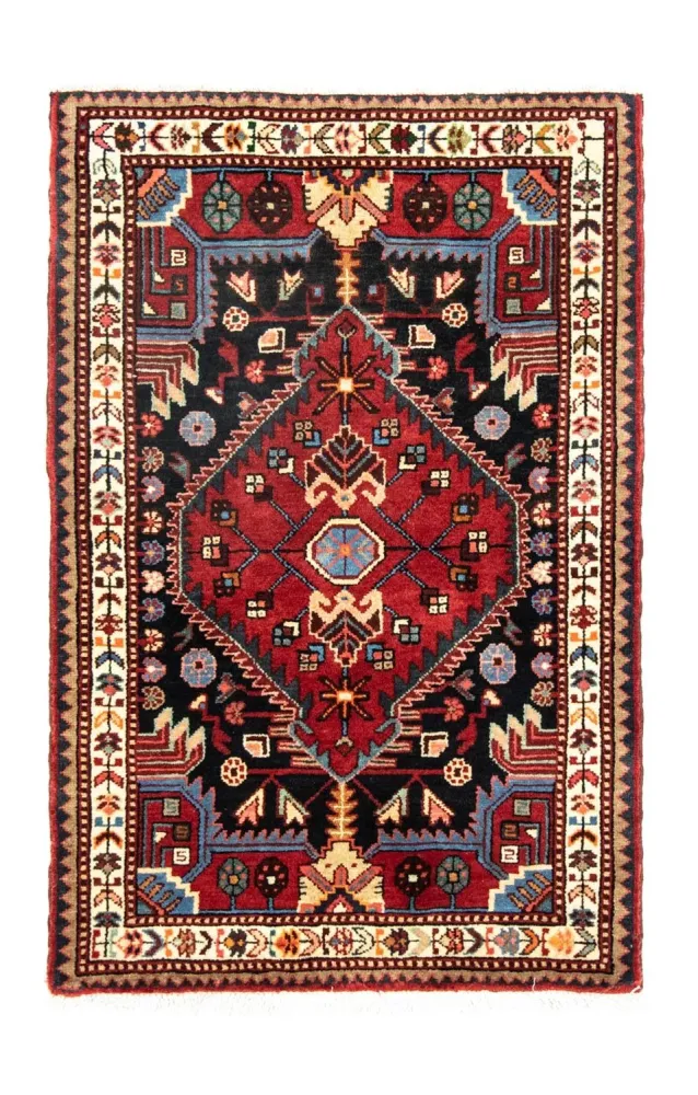 Perski dywan - Nomadyczny - 125 x 75 cm - niebieski
