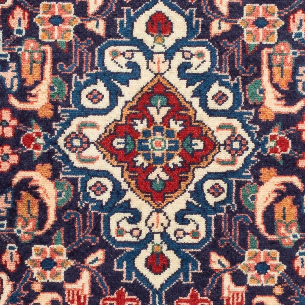 Perski dywan - Nomadyczny - 131 x 80 cm - ciemnoniebieski