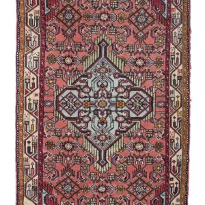 Perski dywan - Nomadyczny - 134 x 74 cm - jasna czerwień