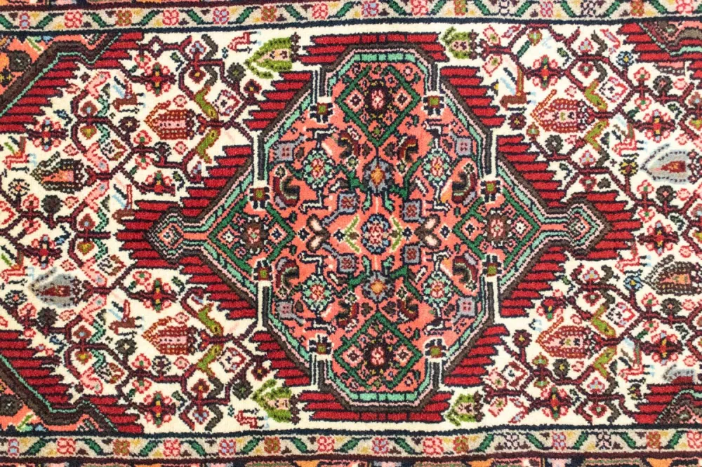 Perski dywan - Nomadyczny - 138 x 80 cm - beżowy