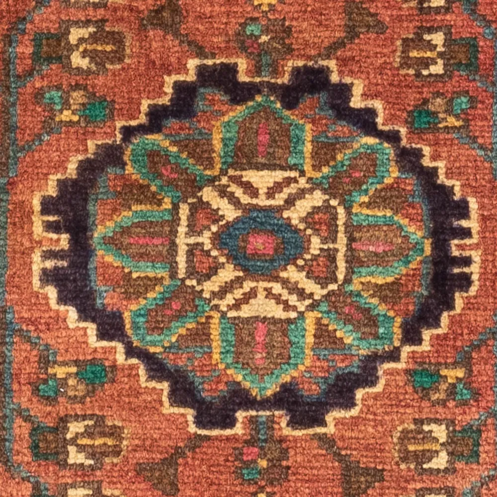 Perski dywan - Nomadyczny - 140 x 86 cm - jasna czerwień