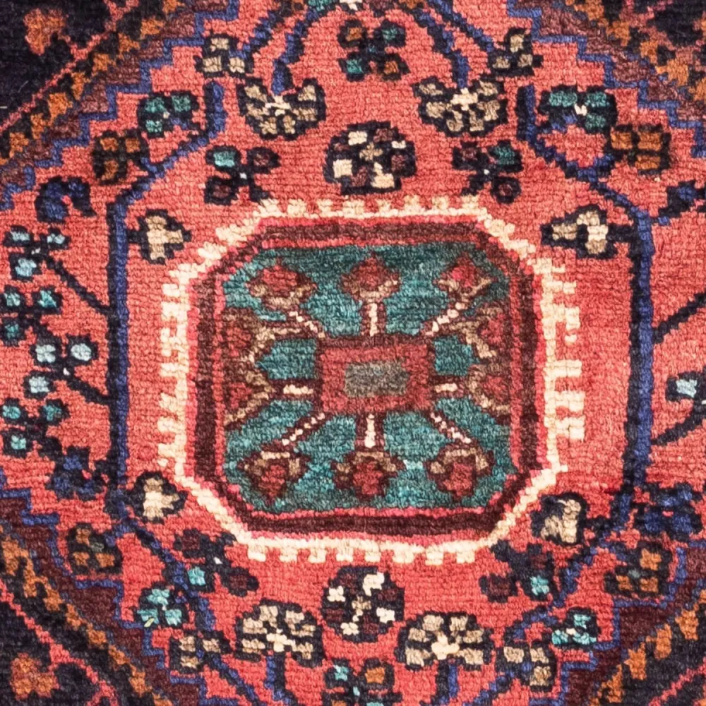 Perski dywan - Nomadyczny - 142 x 89 cm - ciemnoniebieski