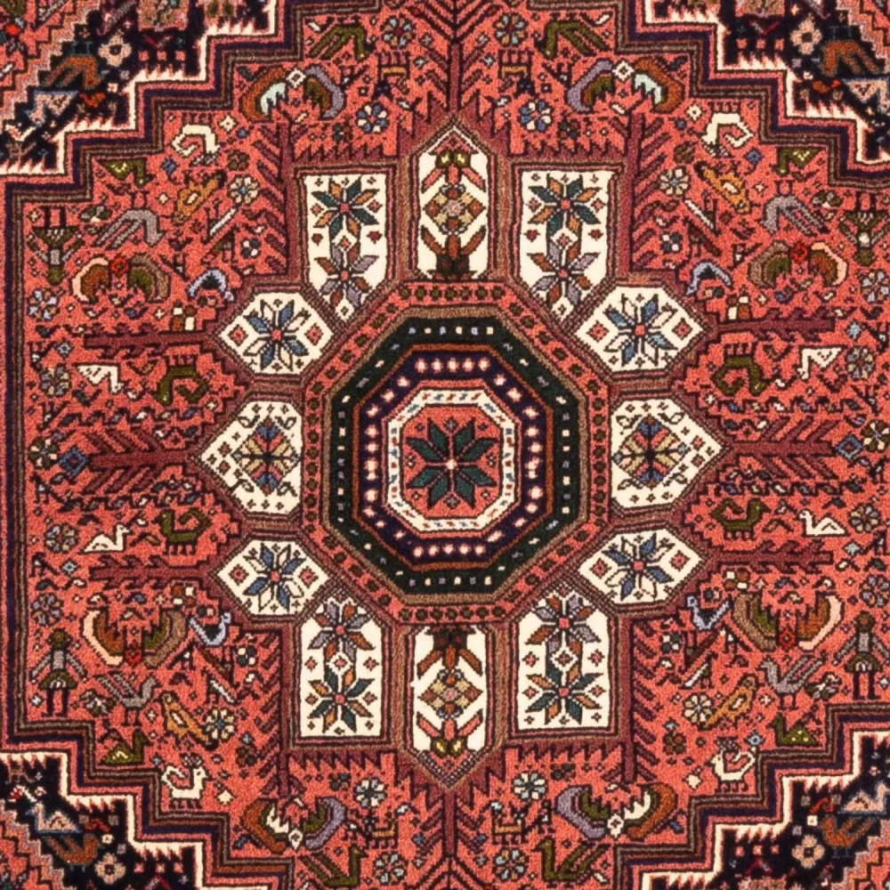 Perski dywan - Nomadyczny - 147 x 100 cm - czerwony