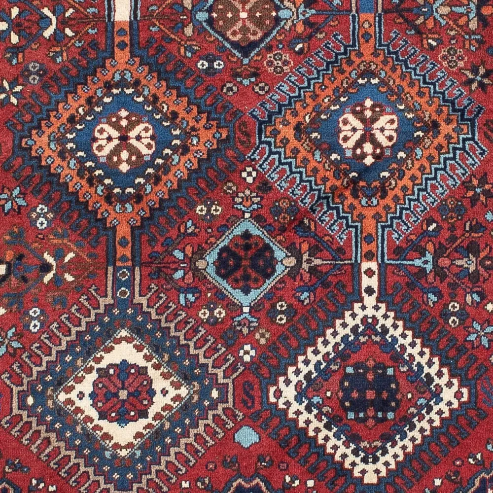 Perski dywan - Nomadyczny - 147 x 102 cm - czerwony