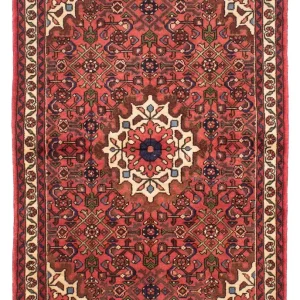 Perski dywan - Nomadyczny - 150 x 103 cm - ciemna czerwień