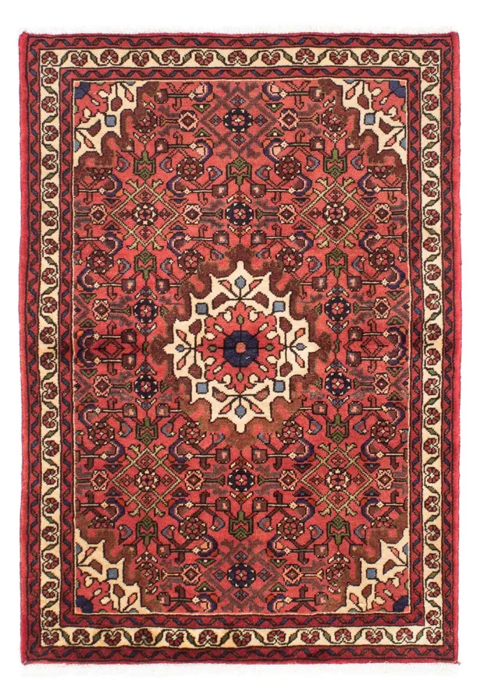 Perski dywan - Nomadyczny - 150 x 103 cm - ciemna czerwień