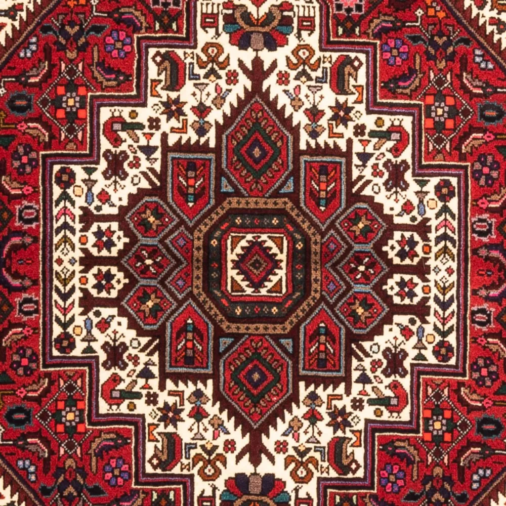 Perski dywan - Nomadyczny - 152 x 100 cm - czerwony