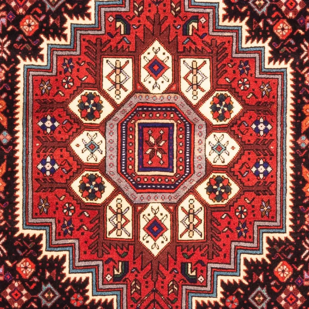 Perski dywan - Nomadyczny - 152 x 100 cm - czerwony