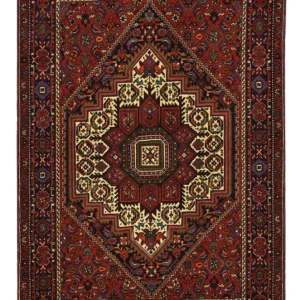 Perski dywan - Nomadyczny - 152 x 102 cm - ciemna czerwień