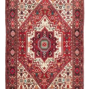 Perski dywan - Nomadyczny - 152 x 102 cm - czerwony