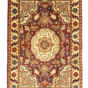 Perski dywan - Nomadyczny - 152 x 102 cm - czerwony