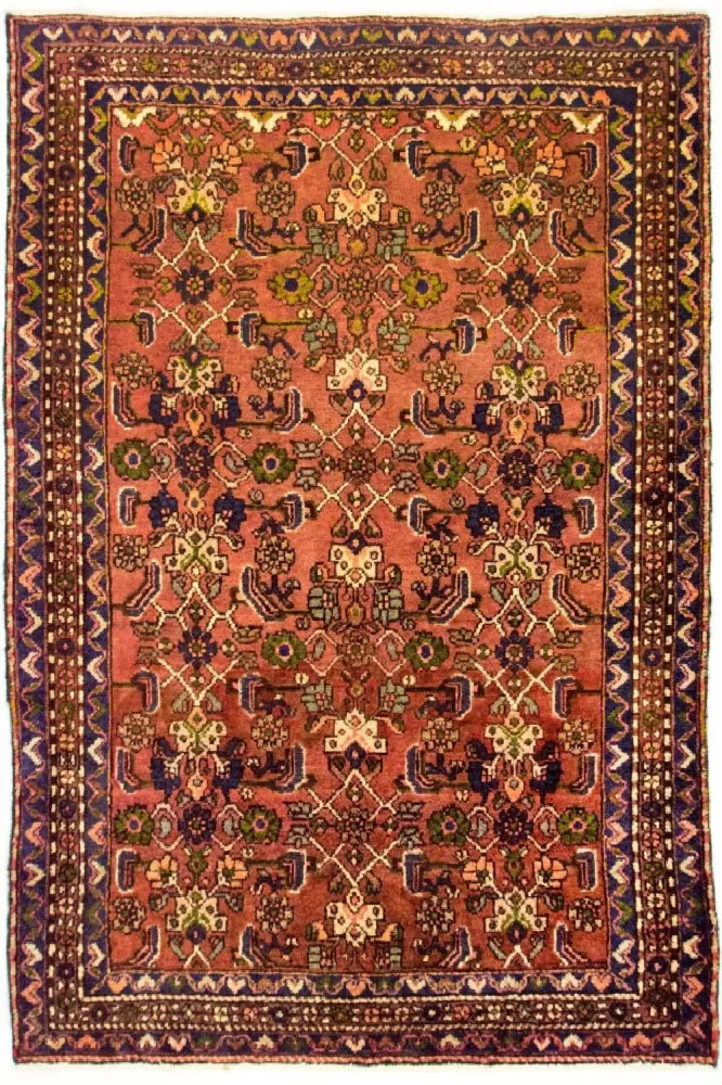 Perski dywan - Nomadyczny - 154 x 115 cm - rdza