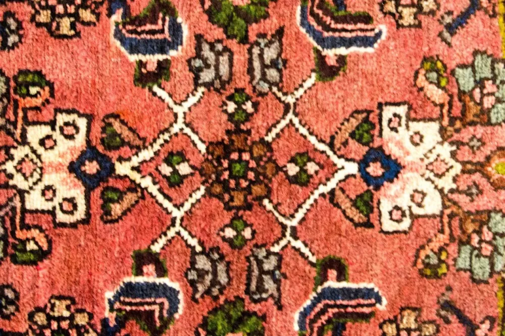 Perski dywan - Nomadyczny - 154 x 115 cm - rdza